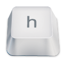 Letter H Emoticon