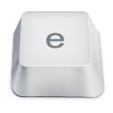 Letter E Emoticon