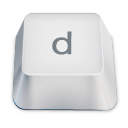 Letter D Emoticon