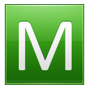 Letter M Lg Emoticon