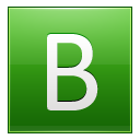 Letter B Lg Emoticon