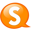 Speech Balloon Orange S Emoticon