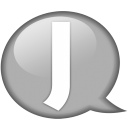 Speech Balloon White J Emoticon