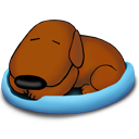 Sleeping Old Dog Emoticon