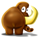 Mammoth Back Emoticon