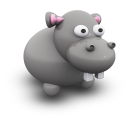 Hippoporcelain Emoticon