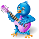 Twitter Guitar Emoticon