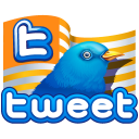 Twitter Flag Gold Emoticon