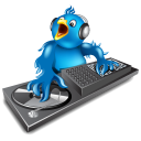 Twitter Dj Emoticon