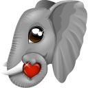 Elephant Emoticon