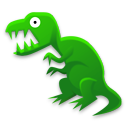 Tyrannosaurus Rex Emoticon