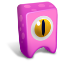 Pink Creature Emoticon