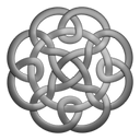 Grey Circleknot Emoticon