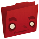 Folder Red Emoticon