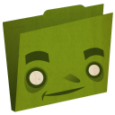Folder Green Emoticon
