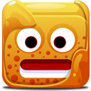 Orange Block Emoticon