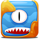 Blue Block Emoticon