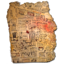 Turin Map Detail Emoticon