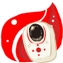 Folder Red Music Device Emoticon