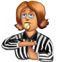 The Referee Emoticon