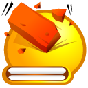 Beat Brick Emoticon