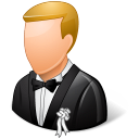 Wedding Groom Light Emoticon