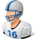 Sport Football Player Male Light Emoticon