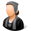 Religions Jew Female Emoticon