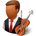 Occupations Musician Male Dark Emoticon