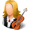 Occupations Musician Female Light Emoticon