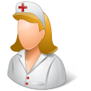 Medical Nurse Female Light Emoticon