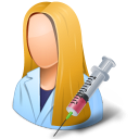 Medical Immunologist Female Light Emoticon