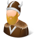 Historical Viking Male Emoticon