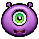 Alien Scared Emoticon