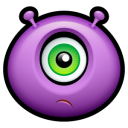 Alien Huffy Emoticon