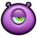 Alien Disappointed Emoticon