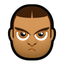 Male Face J5 Emoticon