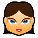 Female Face Fb 5 Emoticon