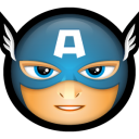 Avengers Captain America Emoticon