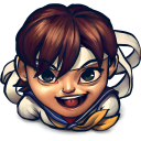 Street Fighter Sakura Kasugano Emoticon