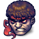 Street Fighter Dark Hadou Emoticon