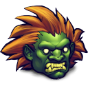 Street Fighter Blanka Emoticon