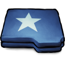 Folder Blue Star Emoticon