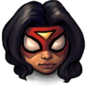 Comics Spiderwoman Emoticon