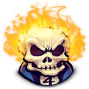 Comics Johnny Blaze Emoticon