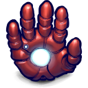 Comics Ironman Hand Emoticon