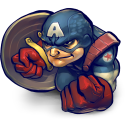 Comics Captain America Emoticon