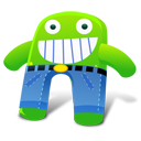 Creature Green Pants Emoticon