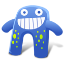 Creature Blue Emoticon