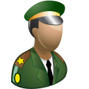 Army Officer Emoticon